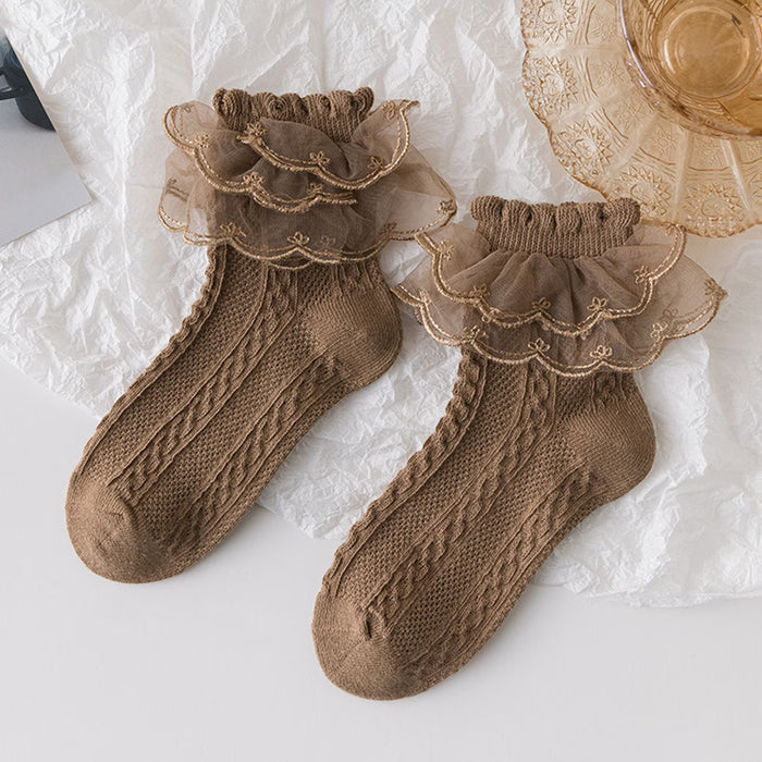 SFS! Scallop Lace Ankle Socks