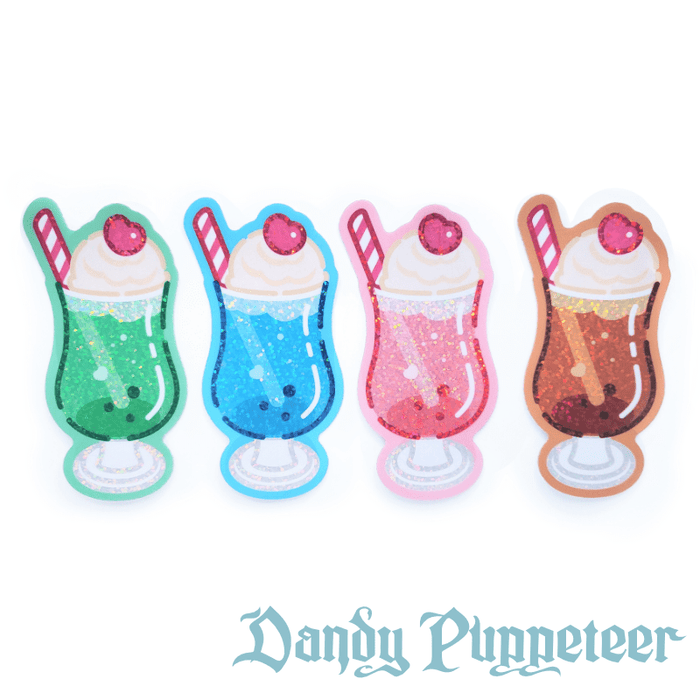 SFS! Soda Float Glitter Sticker