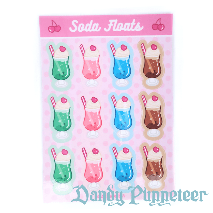 SFS! Soda Float Sticker Sheet