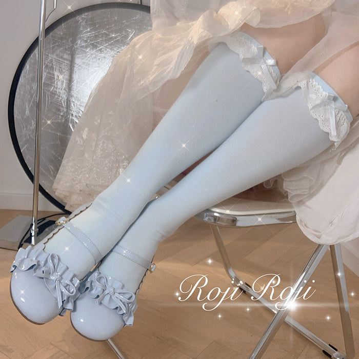 SFS! Victorian Lace Under the Knee Socks