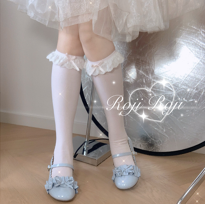 SFS! Victorian Lace Under the Knee Socks