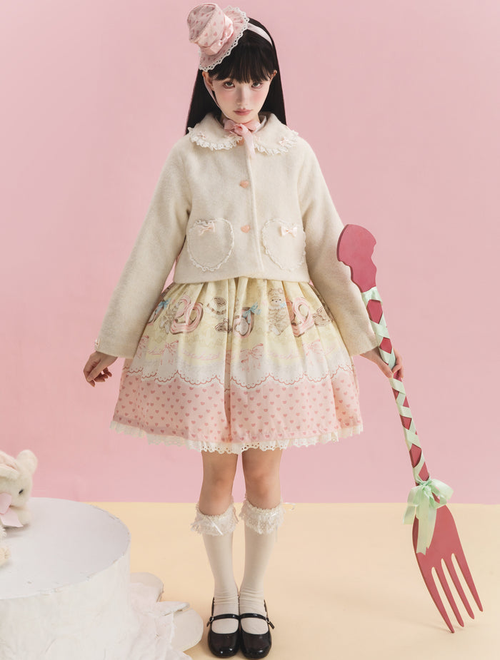 SFS! Vintage Sweet Woolen Short Coat