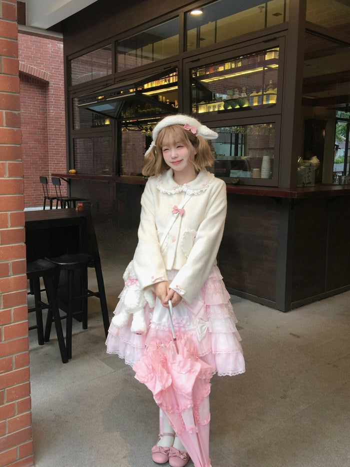 SFS! Vintage Sweet Woolen Short Coat
