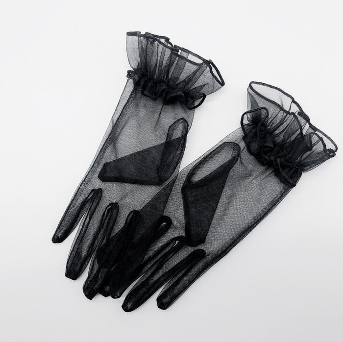 Sheer Mesh Gloves