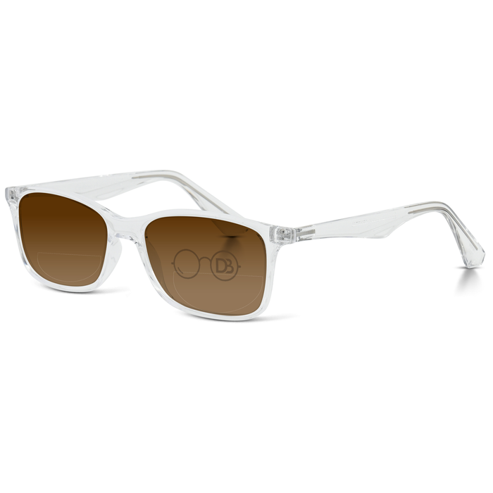 Sunglasses / Shiny Crystal / Top .50 - Bottom 1.50