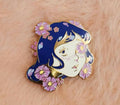 Sickly Flowers Enamel Pin