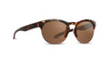 Sierra sunglasses with tortoise frame and brown mirror lens