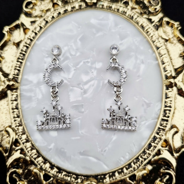 Silver Millennium Palace Earrings