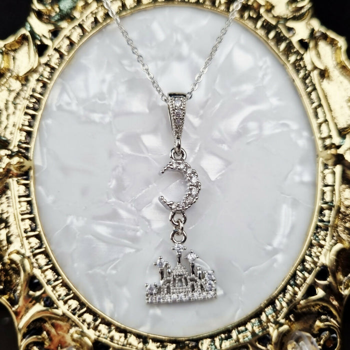 Silver Millennium Palace Necklace