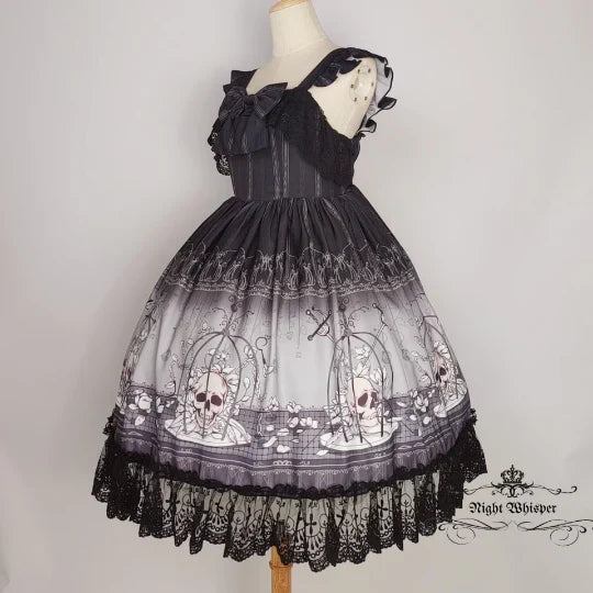 Skull in Cage Jumperskirt