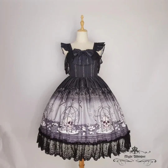Skull in Cage Jumperskirt