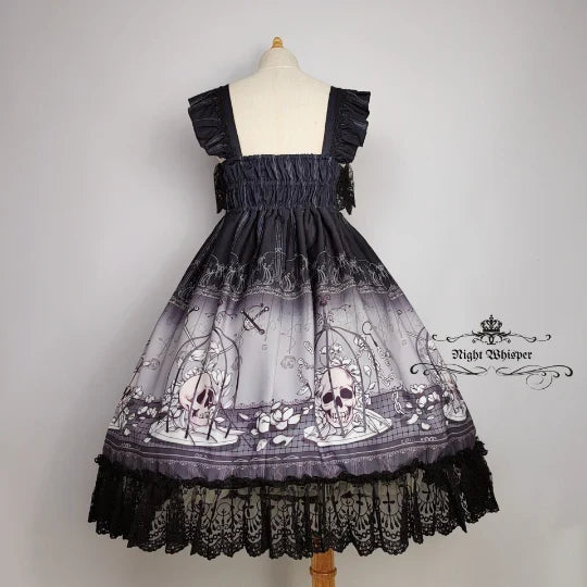 Skull in Cage Jumperskirt