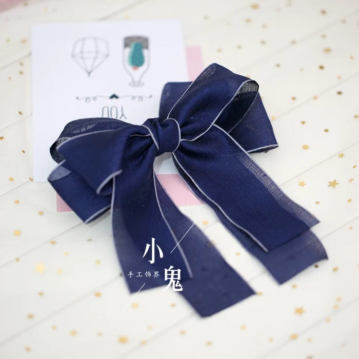 Soft Simple Hair Bow