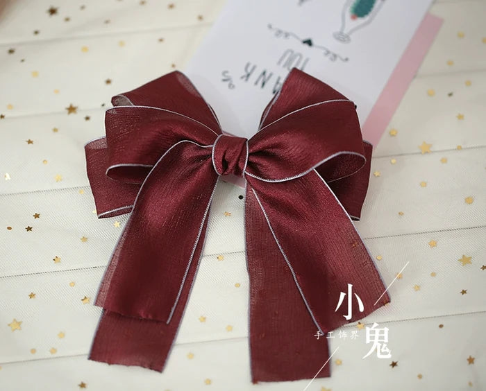 Soft Simple Hair Bow