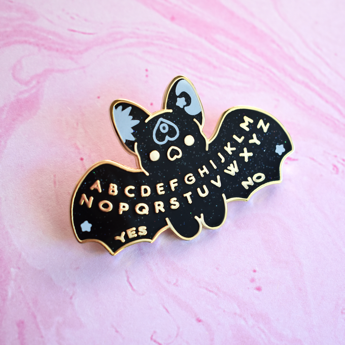 Spirit Board Bat Enamel Pin