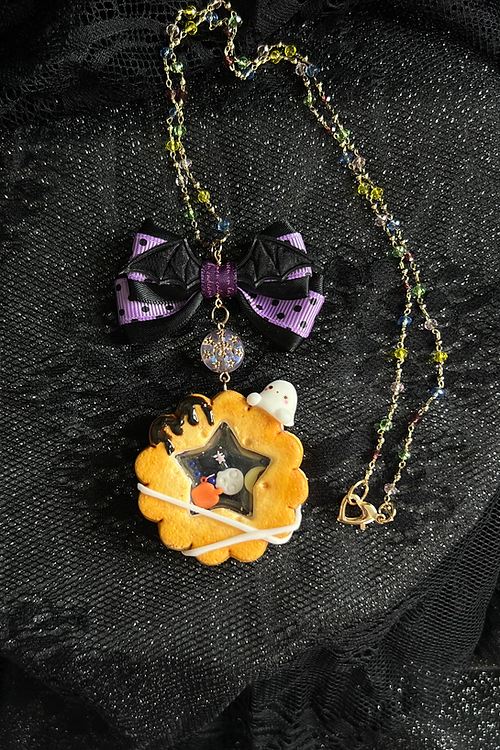 Spooky Cookies Necklace