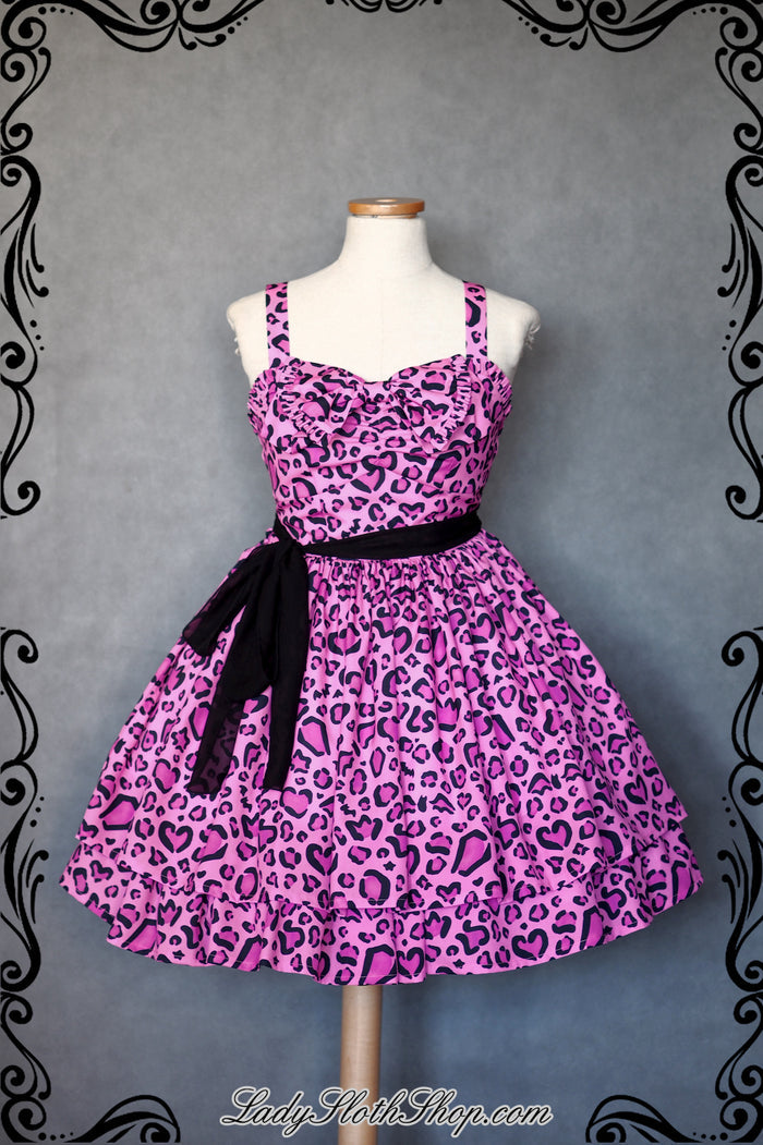 Spooky Leopard Jumperskirt