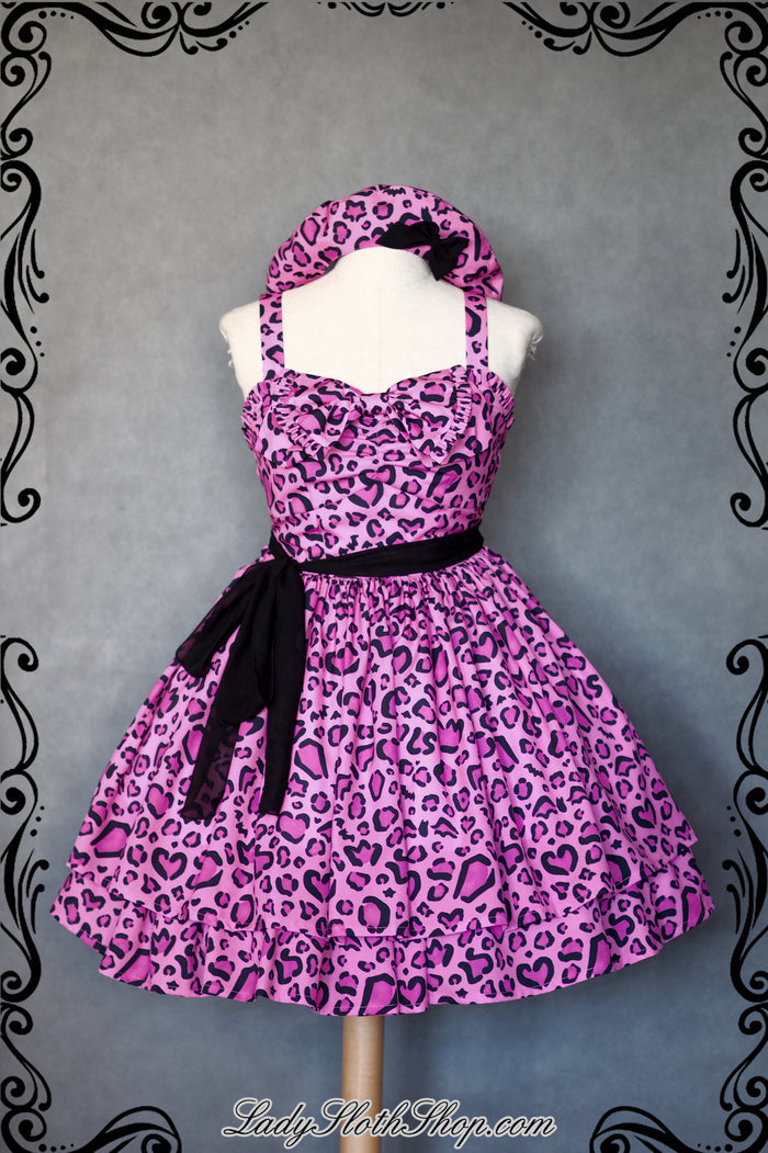 Spooky Leopard Jumperskirt