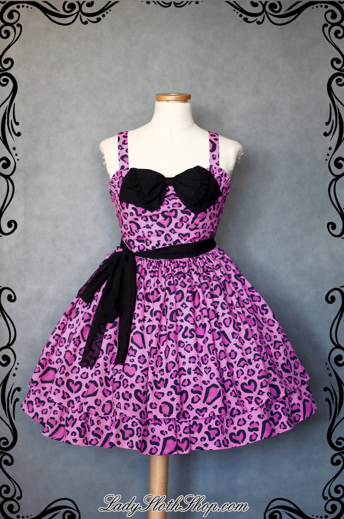 Spooky Leopard Jumperskirt