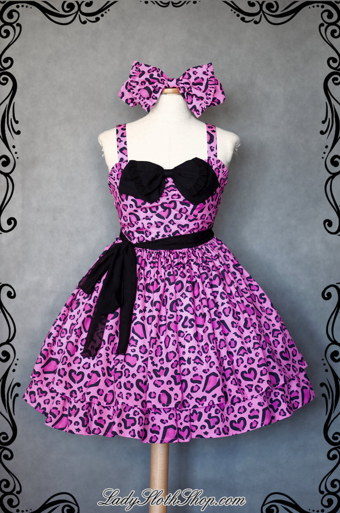 Spooky Leopard Jumperskirt