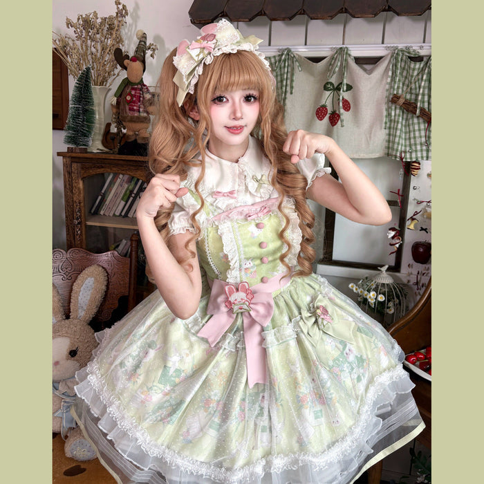 Spring Letter Jumperskirt
