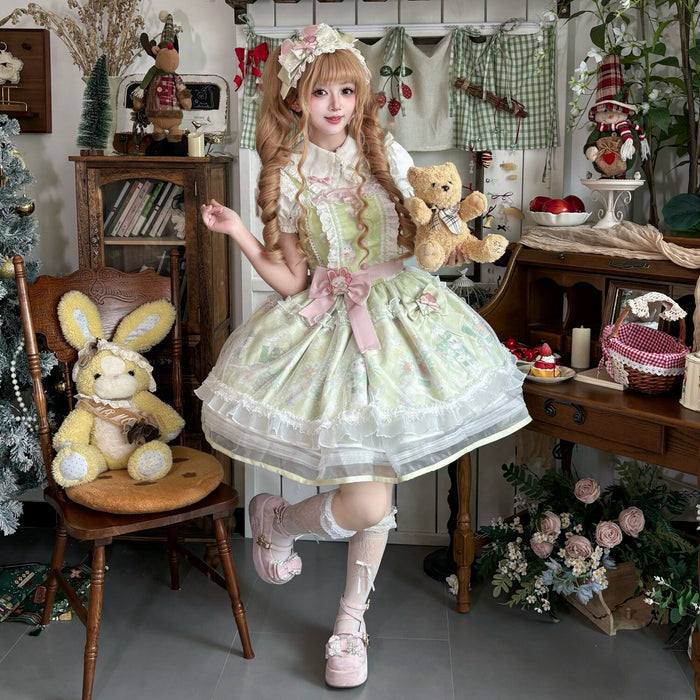 Spring Letter Jumperskirt