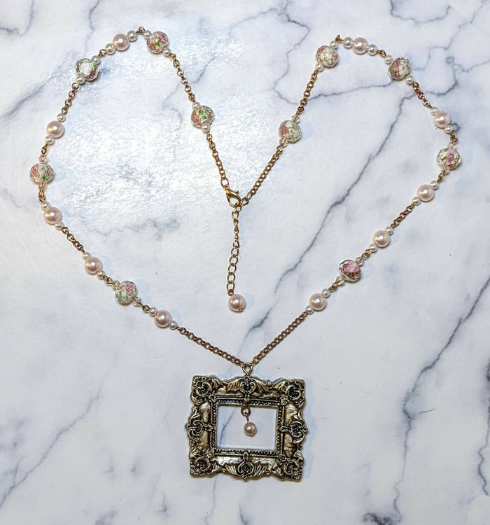 Square Frame Necklace