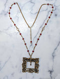 Square Frame Necklace
