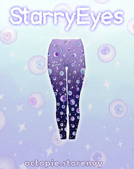 Starry Eyes Velvet Leggings