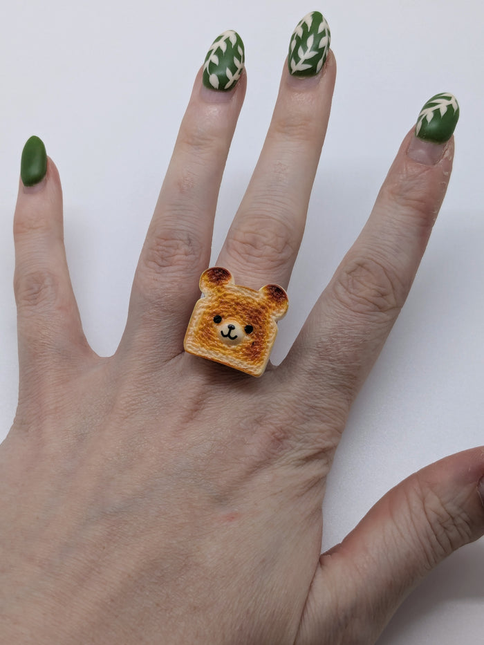 Strawbeary Jam and Toast Rings