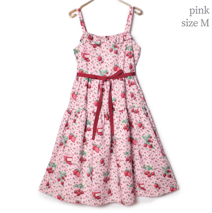 Strawberry Jam Jumperskirt Dress