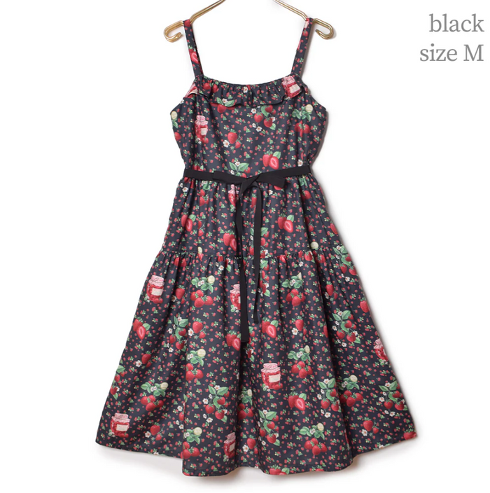 Strawberry Jam Jumperskirt Dress