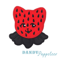 Strawberry Meow Brooch