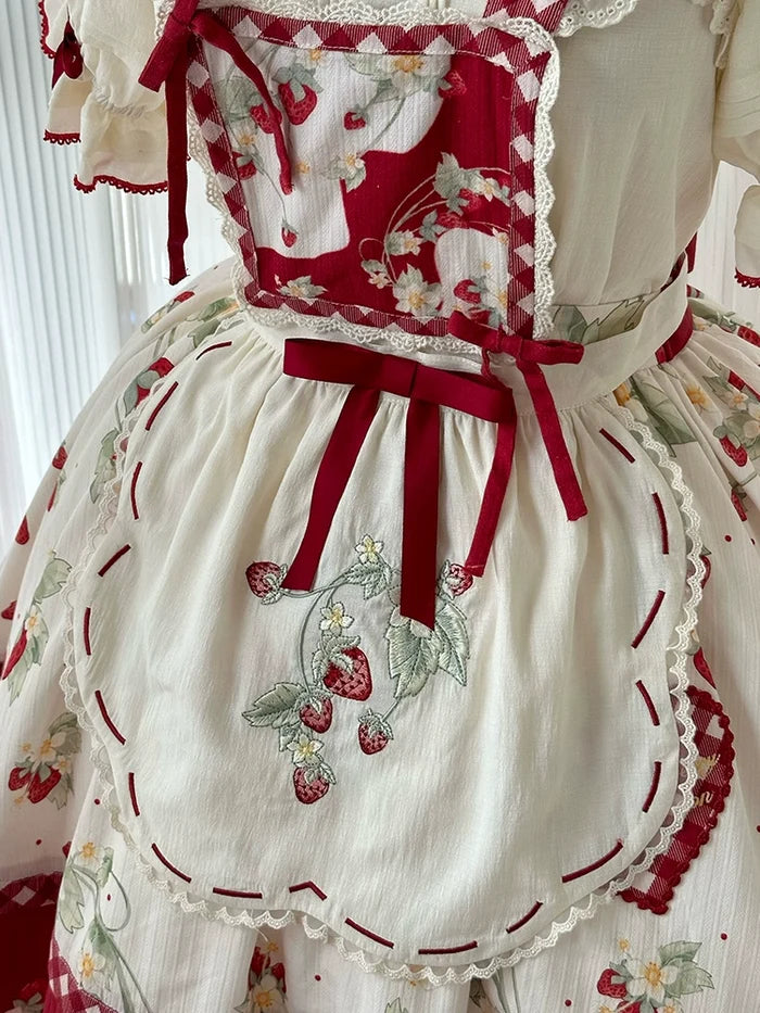 Strawberry Orchard Apron