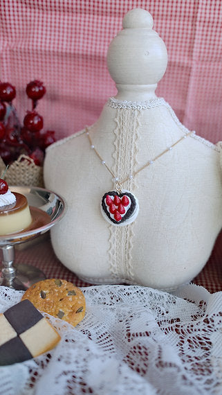 Strawberry Pie Necklace
