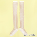 Stripe Lace Knee Socks