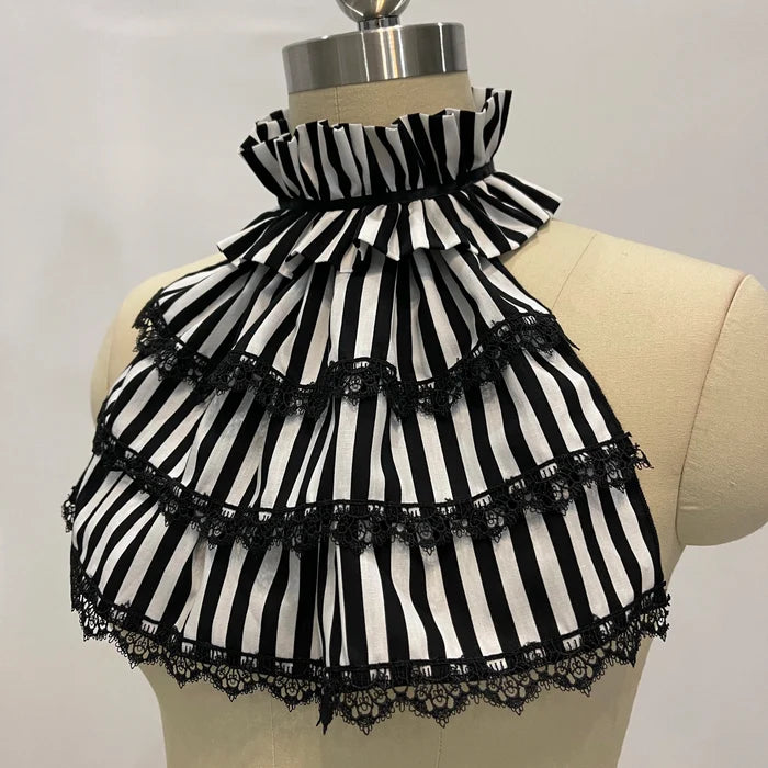 Striped Jabot