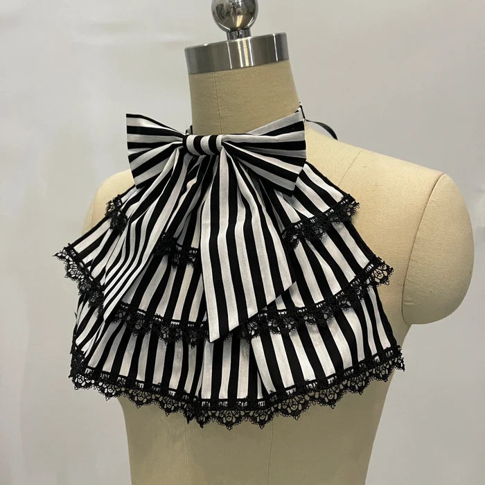 Striped Jabot