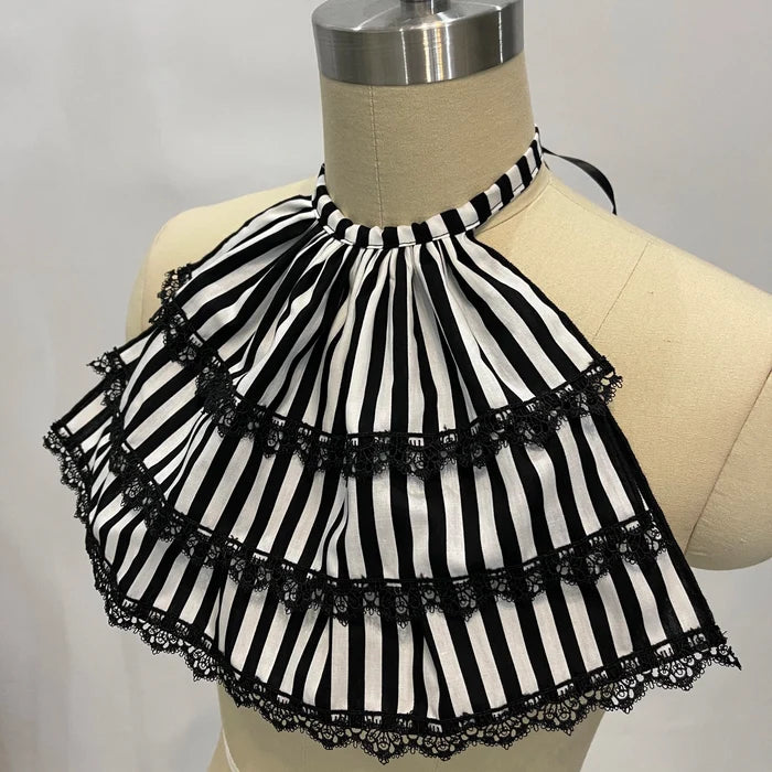 Striped Jabot