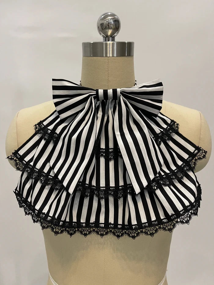 Striped Jabot