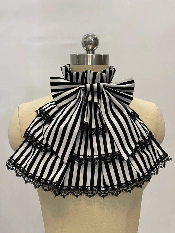 Striped Jabot