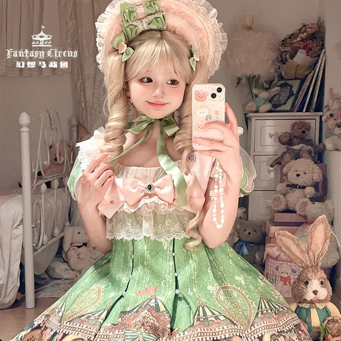 Sweet Floral Circus Onepiece