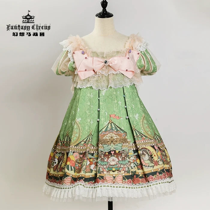 Sweet Floral Circus Onepiece