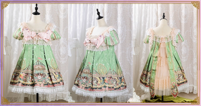 Sweet Floral Circus Onepiece