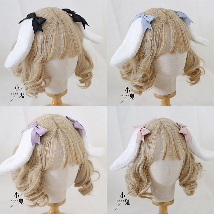 Sweet Lop Rabbit Ear Hair Clips