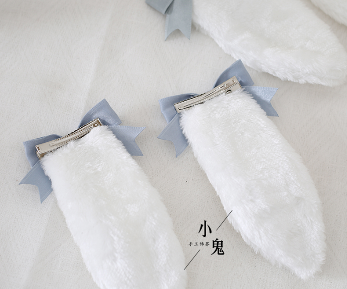 Sweet Lop Rabbit Ear Hair Clips