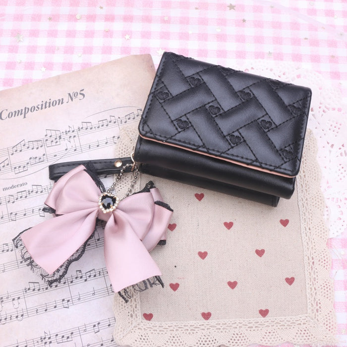 Sweetheart Embroidered Wallet