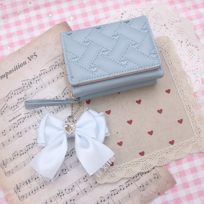 Sweetheart Embroidered Wallet