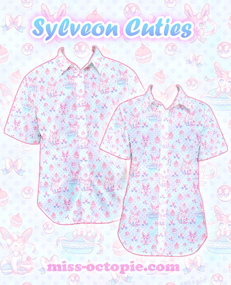 Sylveon Cuties Button-Up Shirt
