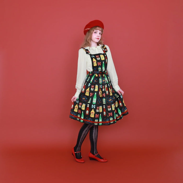 Tasty Labels Apron Dress